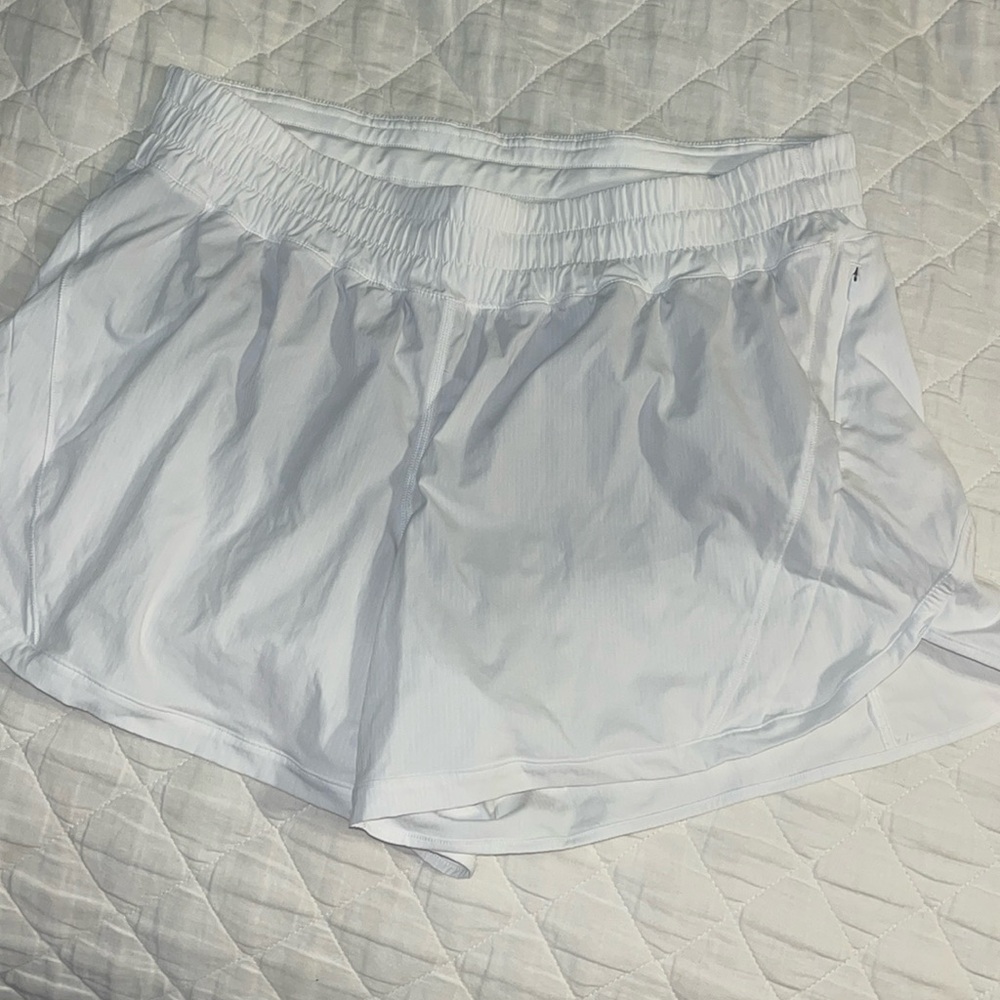 Lululemon white shorts